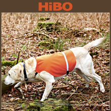 Chaleco de seguridad reflexivo del perro de caza anaranjado al aire libre profesional / chaleco reflectante del perro